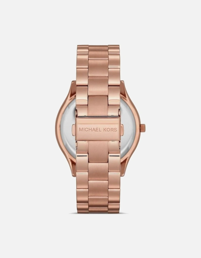 MK3197 Runway Rose Dial Rose Gold-tone Women's Watch