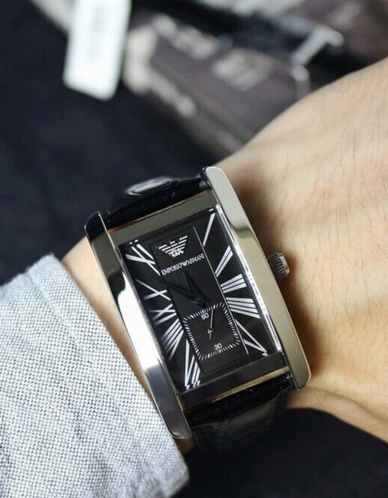 AR0143 Classic Black Men's Watch