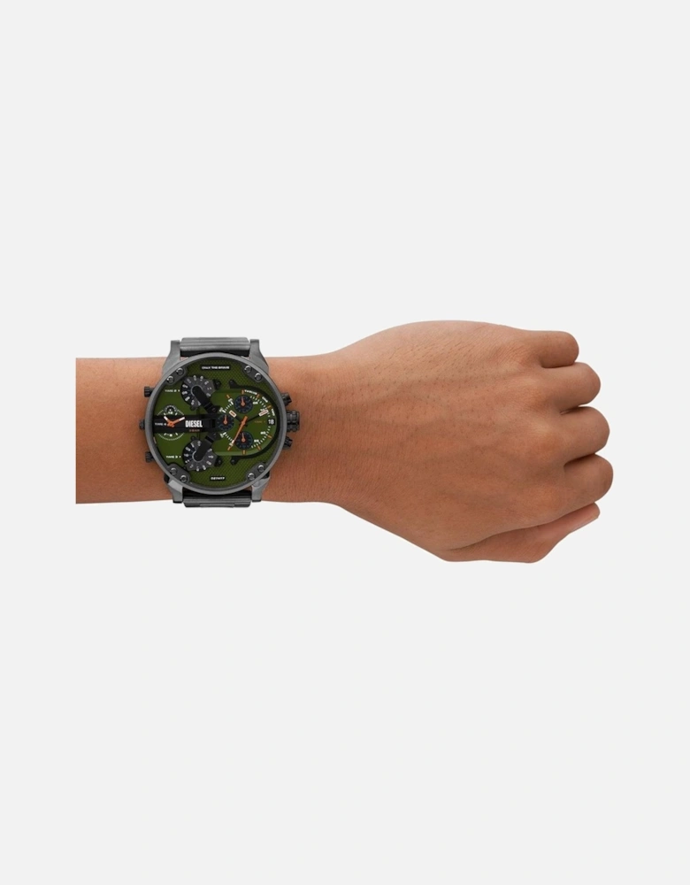 Mr. Daddy DZ7477 Green Dial Gunmetal Men's Watch