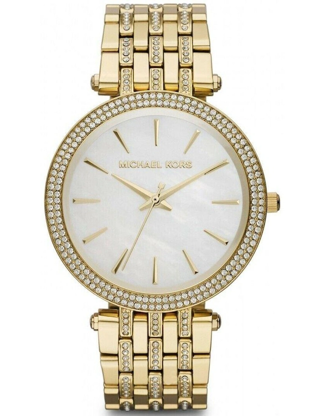 MK3219 Darci Mother of Pearl Dial Gold Steel Women's Watch, 6 of 5