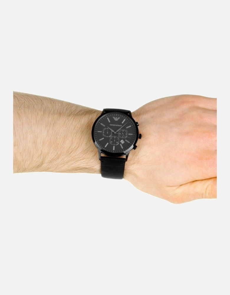 AR2461 Sportivo Chronograph Black Men's Watch