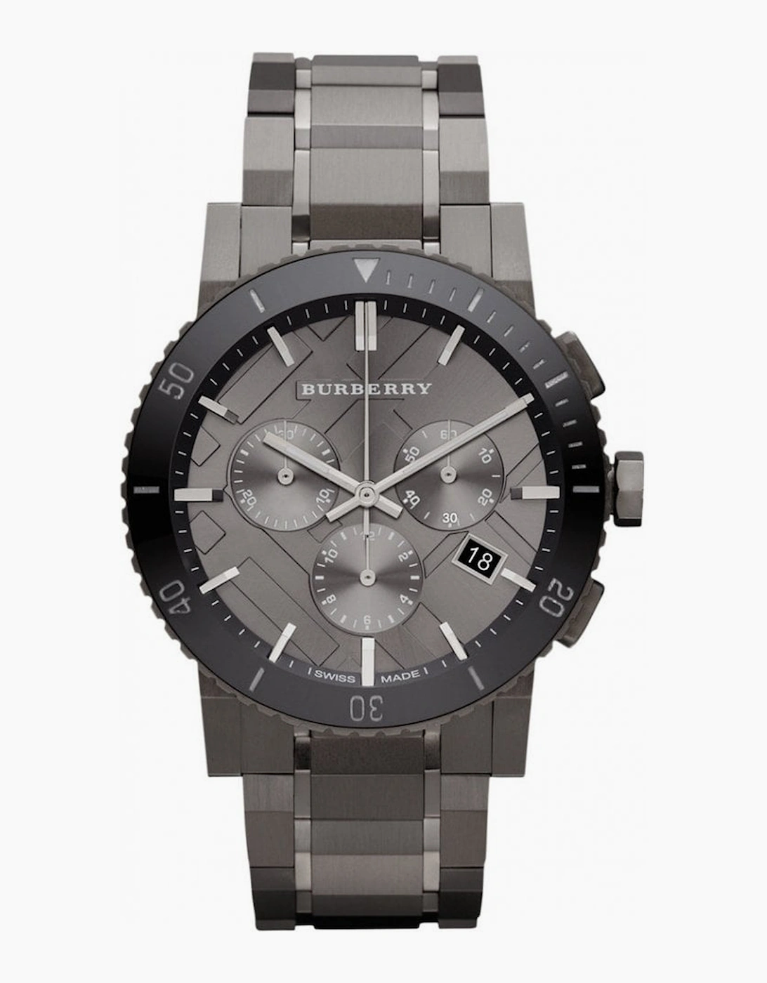 Burberry Men's Burberry BU9381 The City Chronograph Mens Watch - Grey