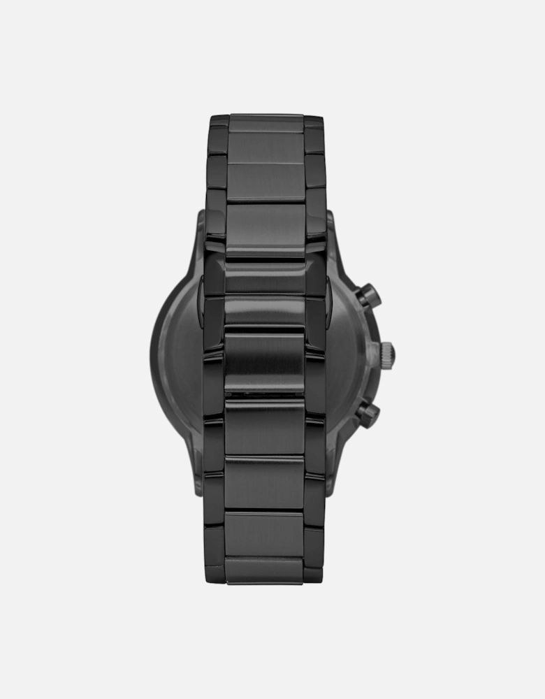 AR2485 Men's Black Metal Watch