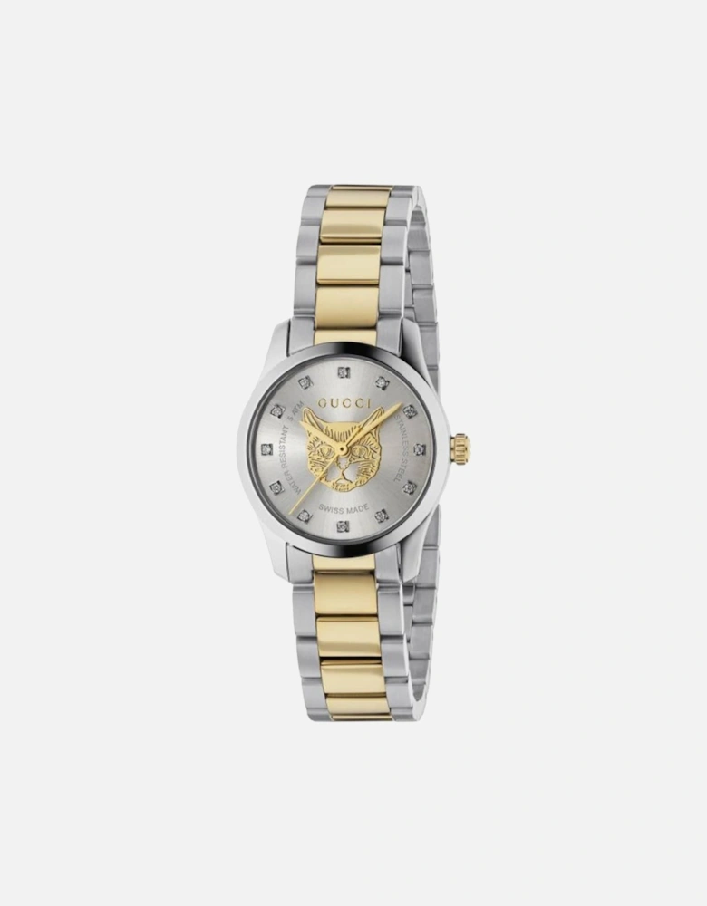 YA1265016 G-Timeless Two-Tone Ladies Watch