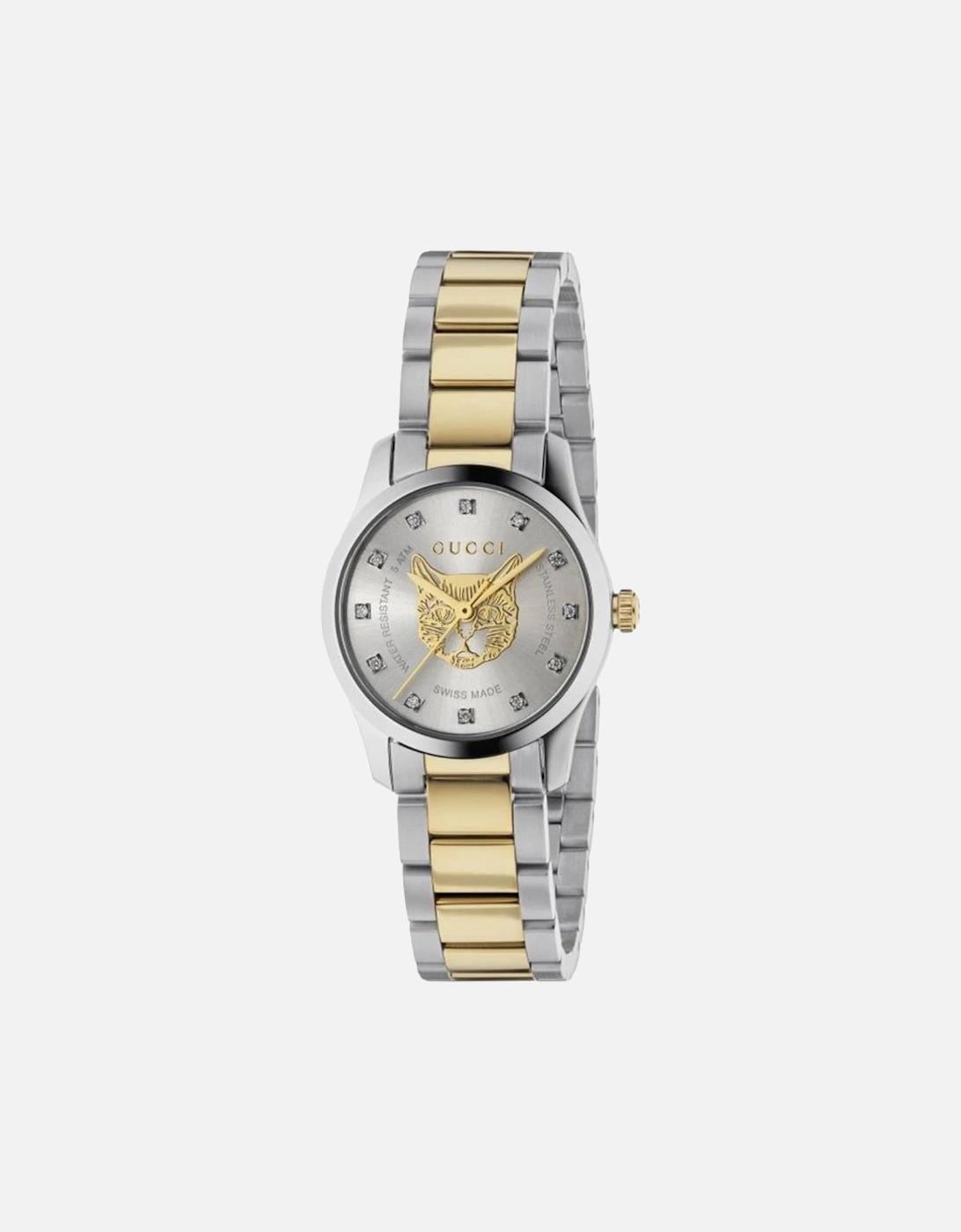 YA1265016 G-Timeless Two-Tone Ladies Watch, 8 of 7