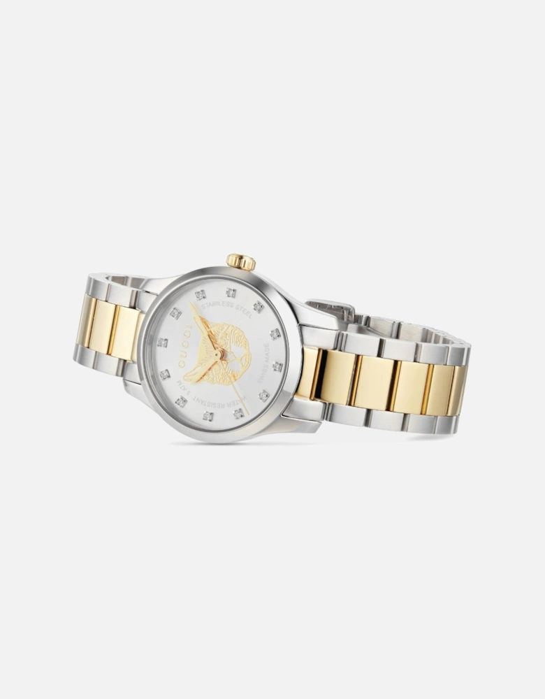 YA1265016 G-Timeless Two-Tone Ladies Watch