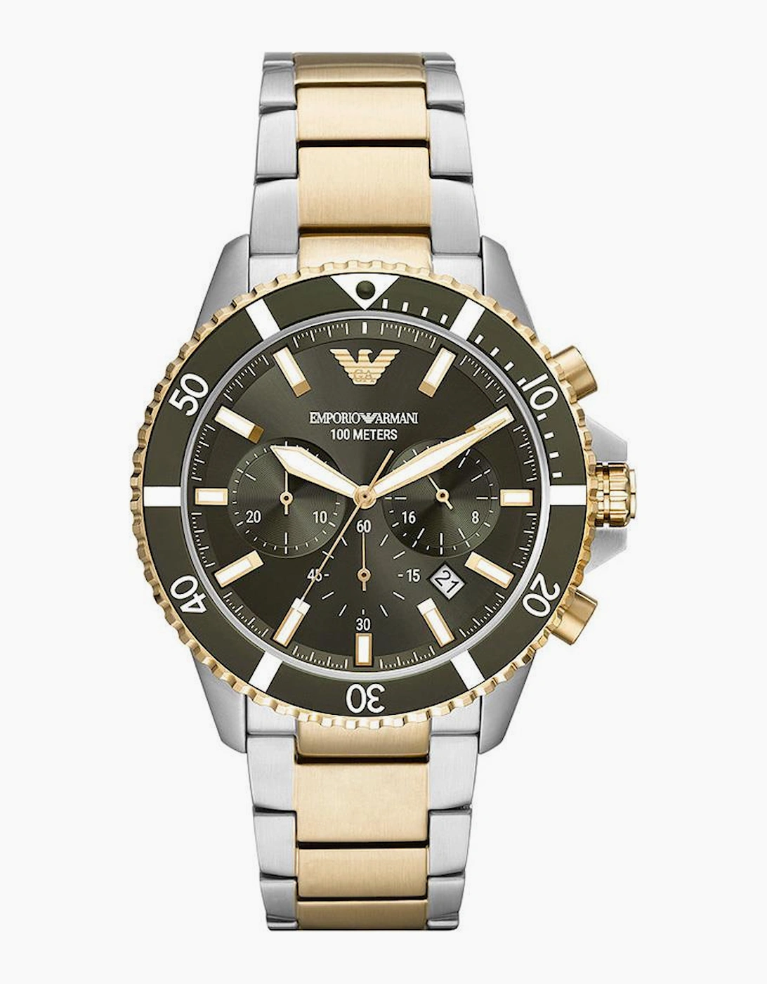 Emporio Armani Men's Emporio Armani AR11361 Diver Chronograph Men's Watch - Black