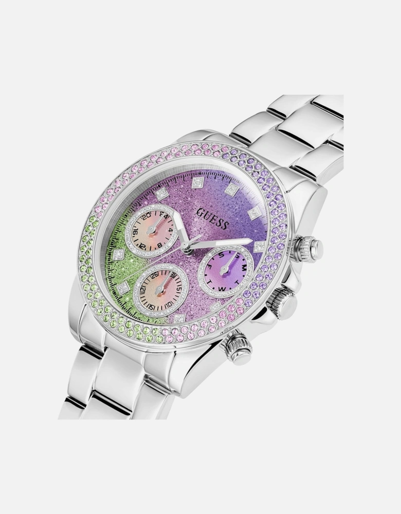 GW0483L1 Sol Rainbow Glitter Dial Ladies Watch