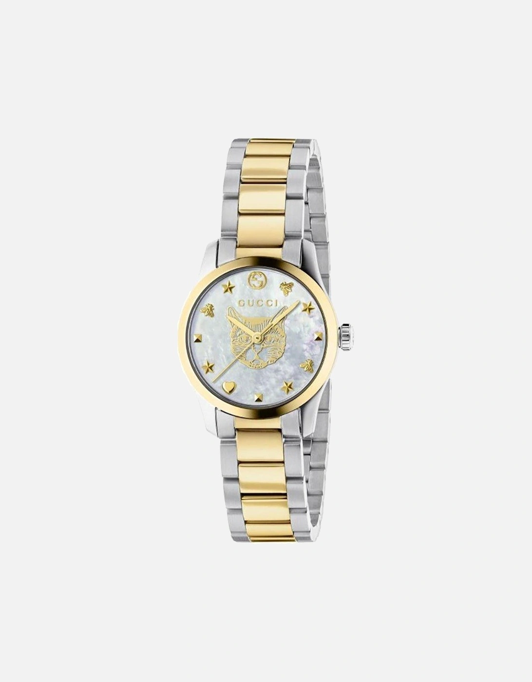 Women's Gucci YA1265012 G-Timeless 27mm Ladies Watch - Silver