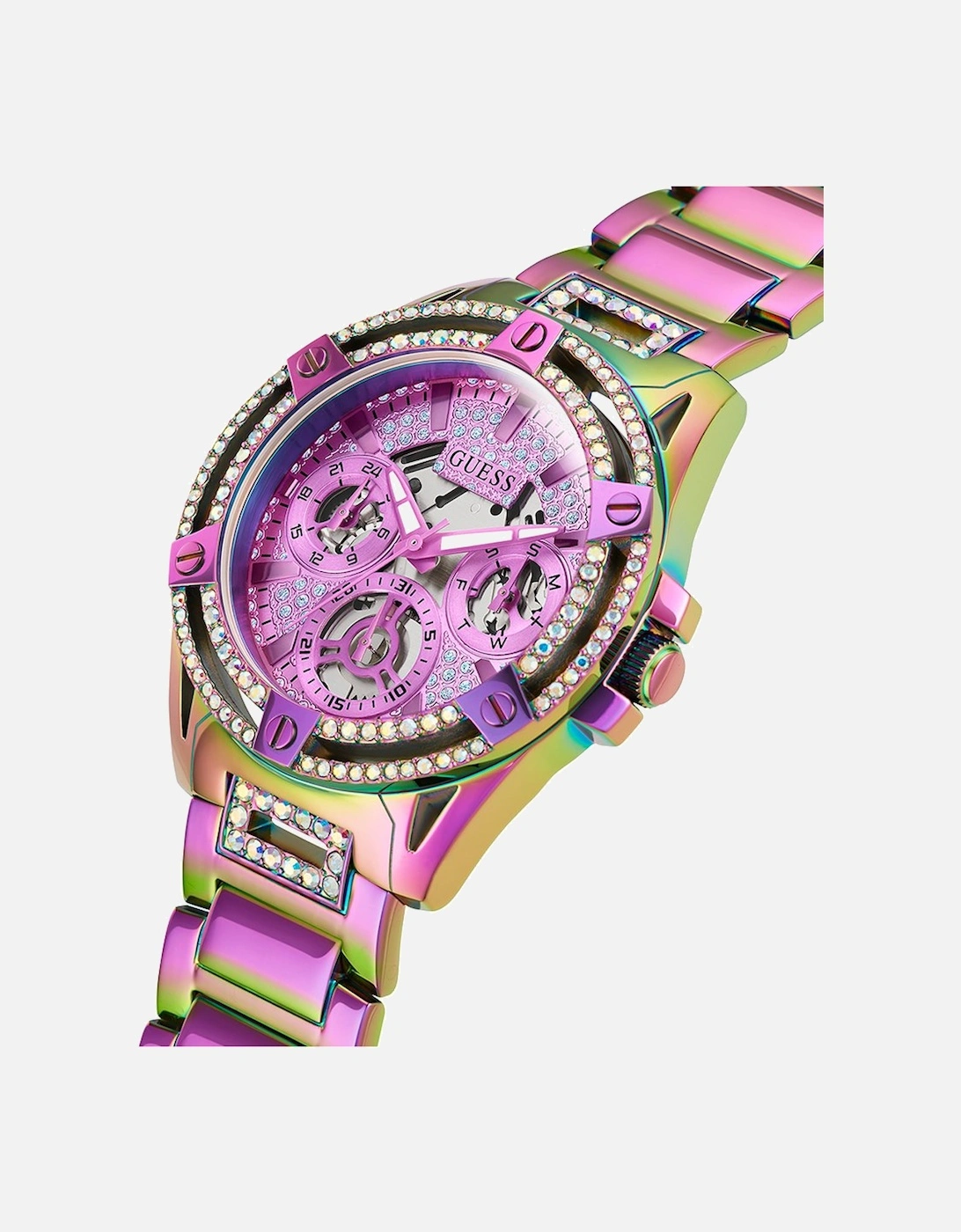 GW0464L4 Ladies Iridescent Multi-function Watch