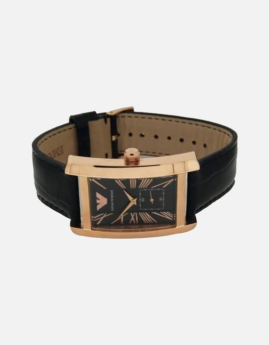 AR0168 Rectangular Rose Gold Men's Watch