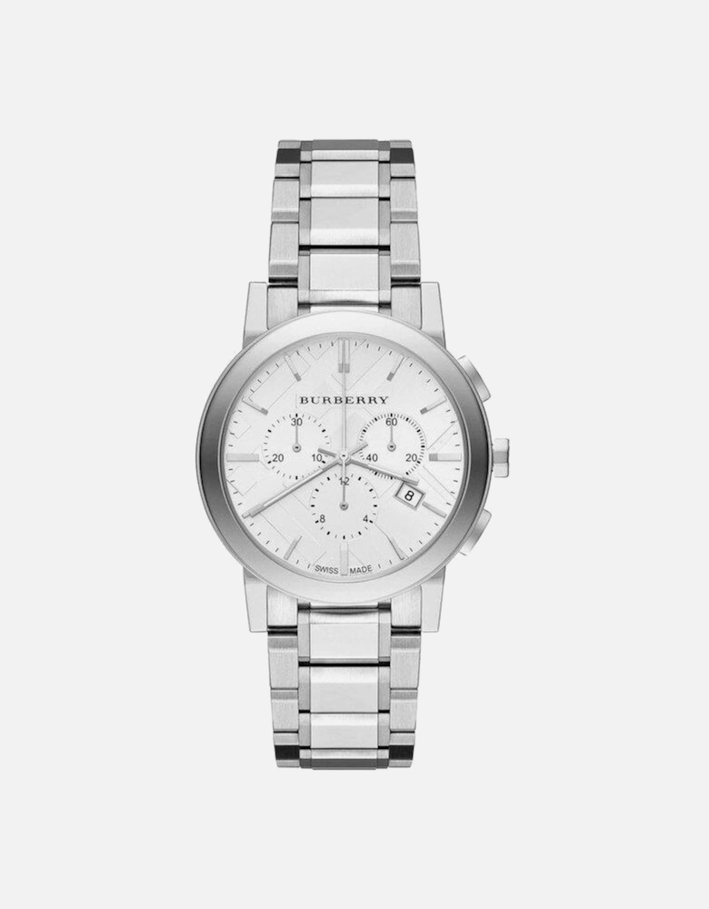 BU9750 City Chronograph Silver Dial Stainless Steel Women's Watch