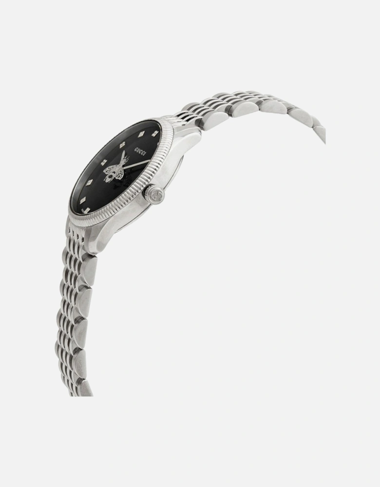 YA1265020 G-Timeless Black Dial with Bee Ladies Watch