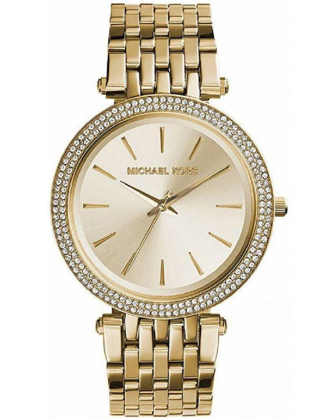 MK3430 Darci Crystal Gold Tone Stainless Steel Women's Watch, 5 of 4