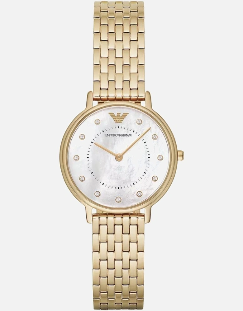 AR11007 Two-Hand Gold-Tone Ladies Watch