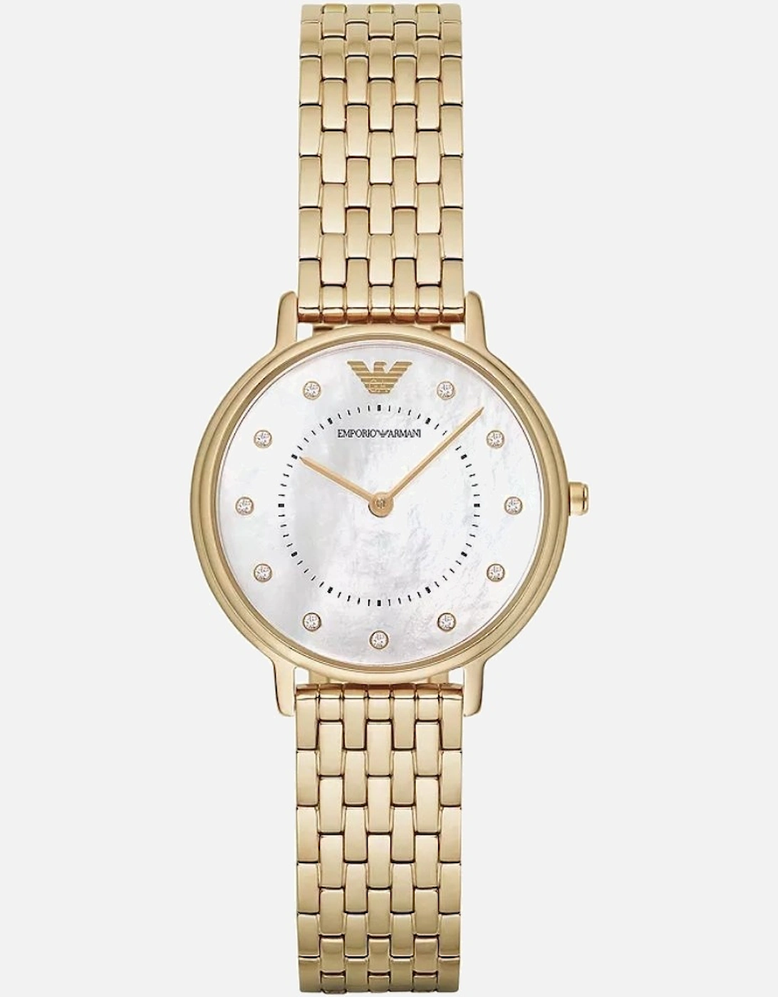 AR11007 Two-Hand Gold-Tone Ladies Watch, 6 of 5