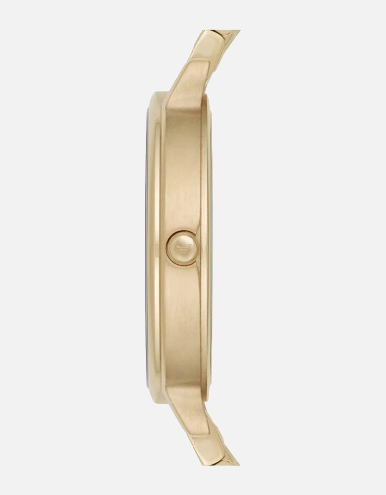 AR11007 Two-Hand Gold-Tone Ladies Watch