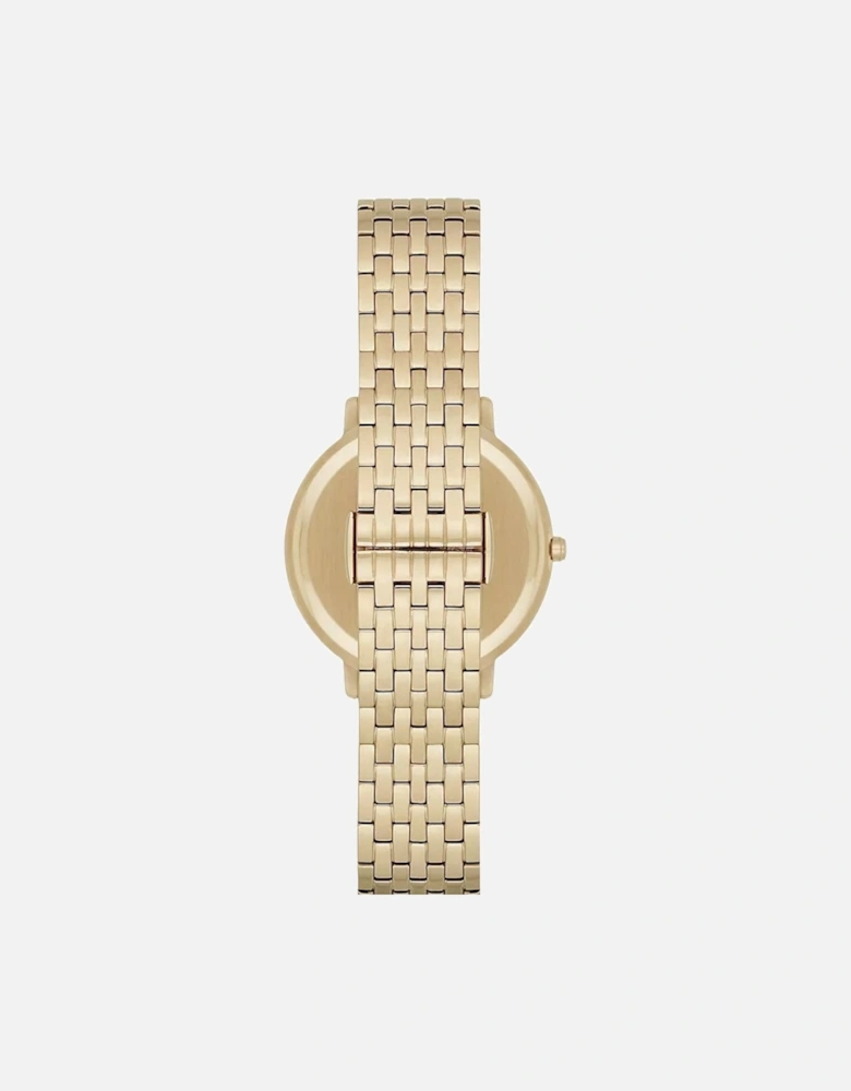AR11007 Two-Hand Gold-Tone Ladies Watch