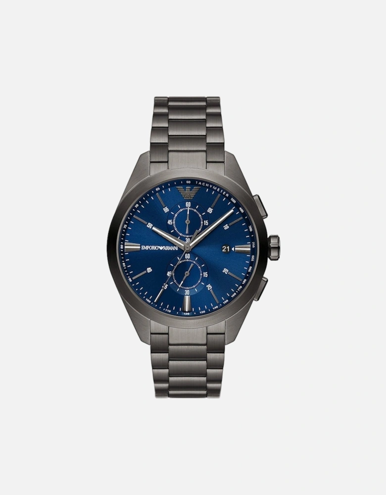 AR11481 Claudio Blue Dial Chronograph Mens Watch