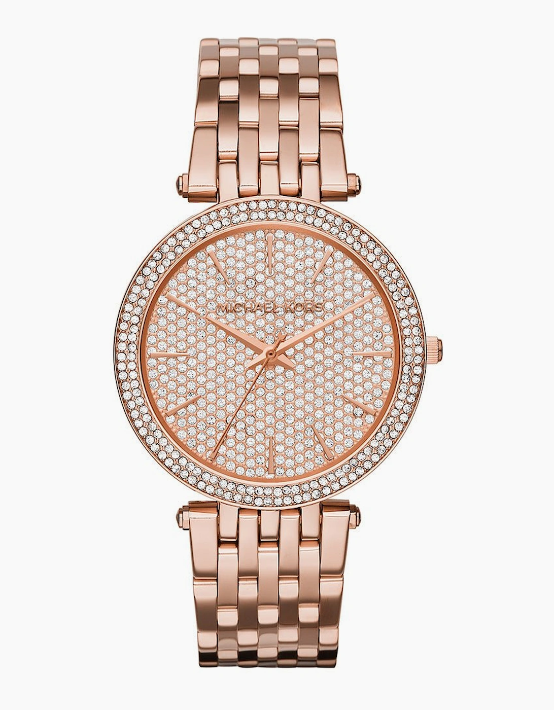 Women's Michael Kors MK3439 Ladies Watch Darci Rose Gold Pave