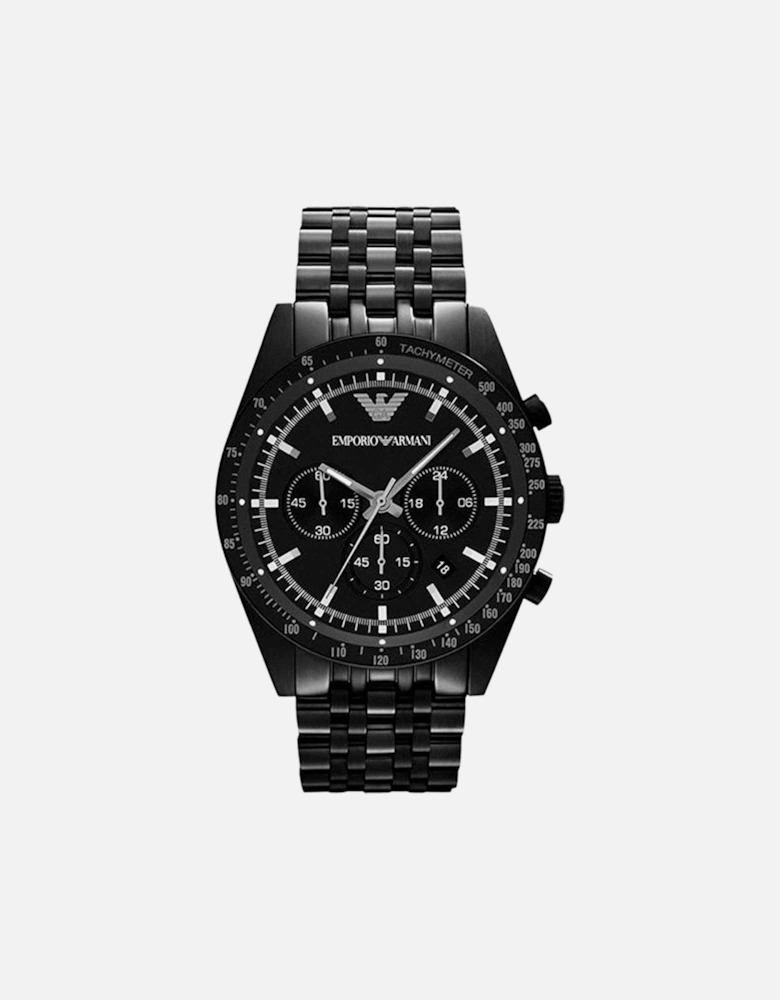 AR5989 Tazio Chronograph Men's Watch Black