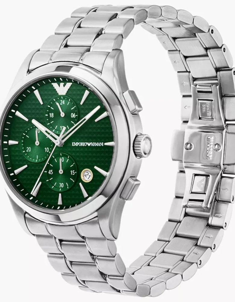 AR11529 Chronograph Green Men’s Watch