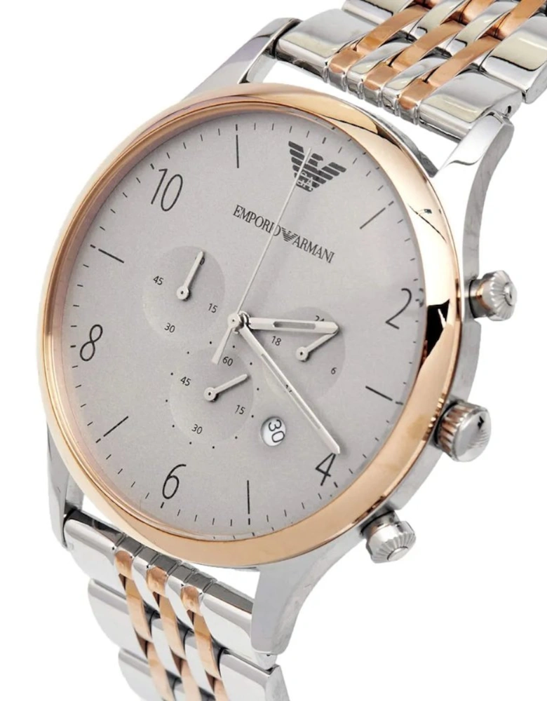 AR1864 Two-Tone Chronograph Men's Watch