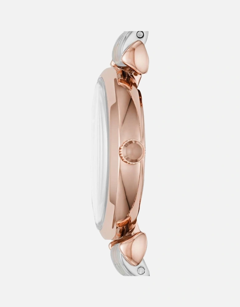 AR11223 Pink Dial Two Tone Ladies Watch