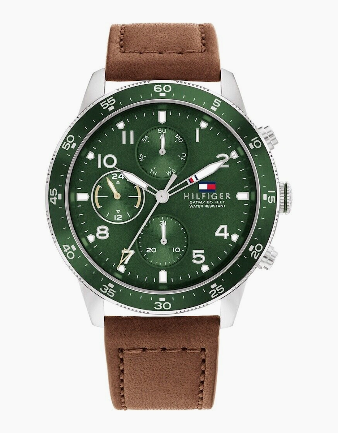 Tommy Hilfiger Men's Green 1791948 Multi Dial Quartz Watch