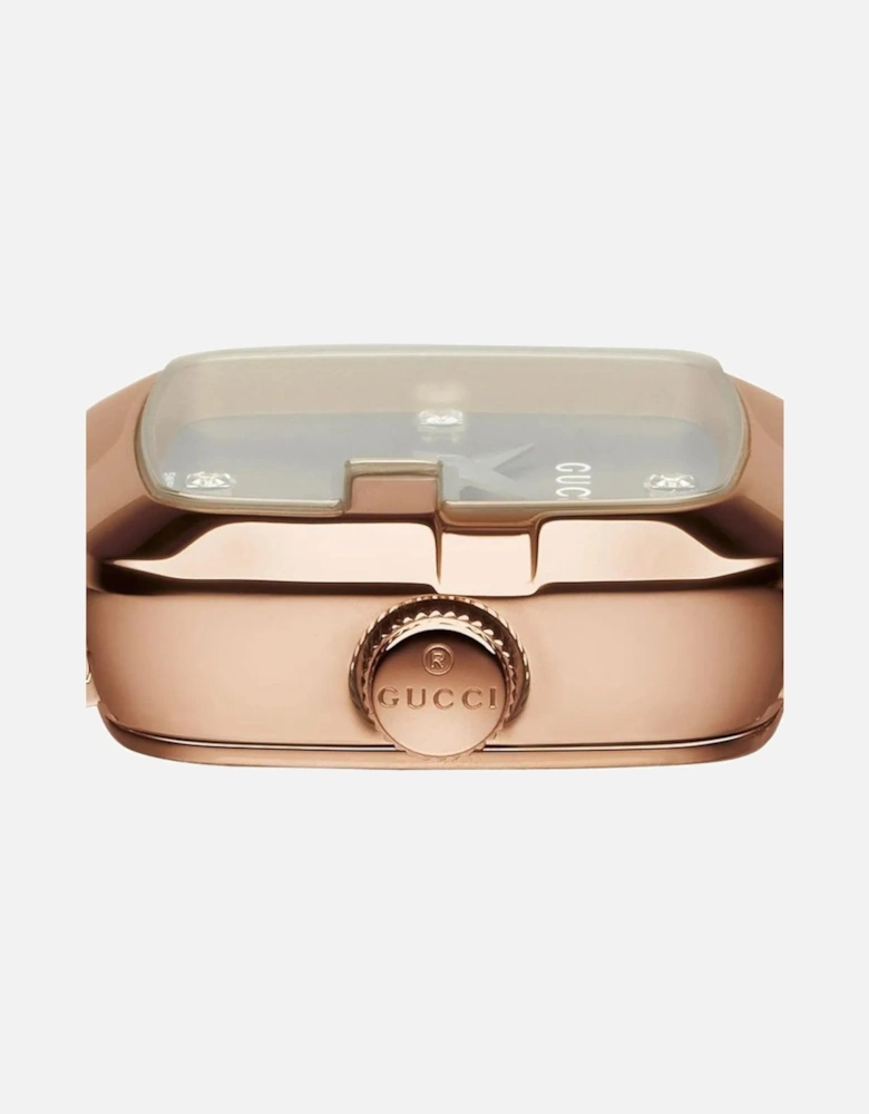 YA125512 G-Timeless Rose Gold Ladies Watch