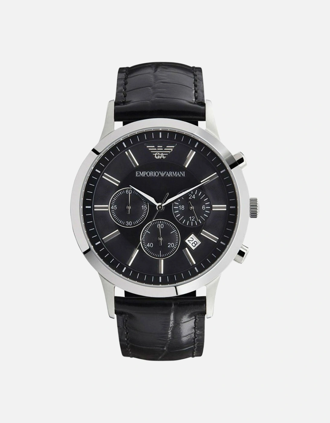 AR2447 Men's Renato Chronograph Watch Black, 8 of 7