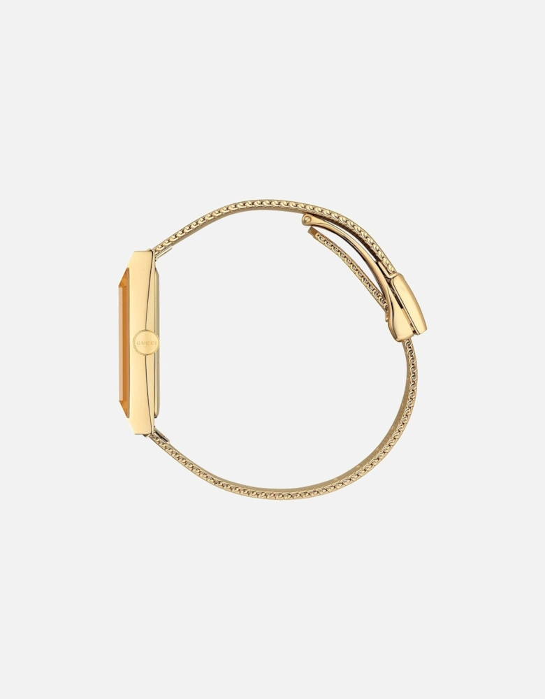 YA147410 G-Frame 34mm Yellow Gold Ladies Watch