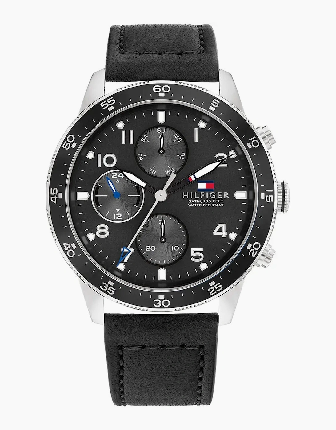 Tommy Hilfiger Men's Black 1791947 Multi Dial Quartz Watch