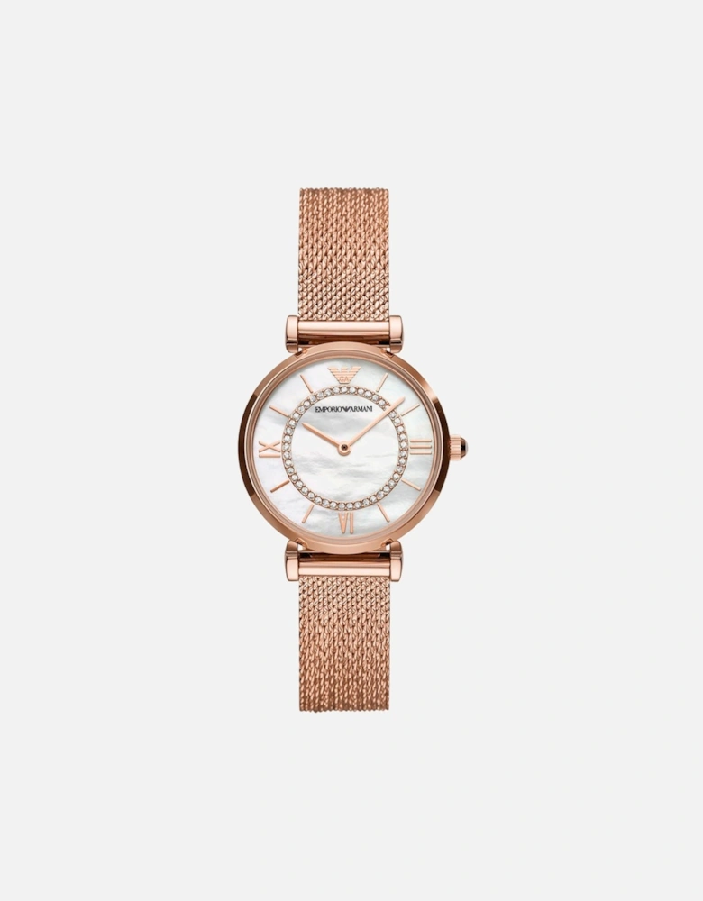 AR11320 Rose Gold Gianni T-Bar Ladies Watch