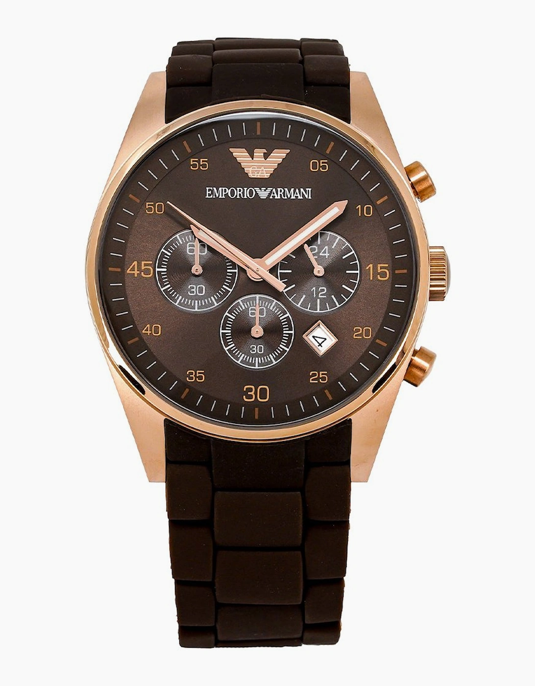 Emporio Armani Men's Emporio Armani AR5890 Men's Chronograph Watch Brown