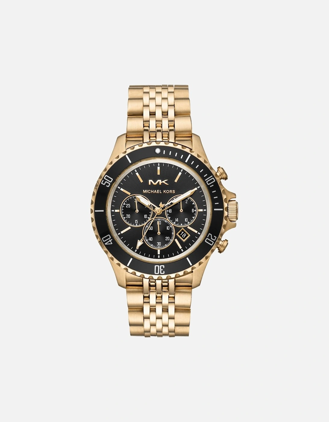 Michael Kors Men's Michael Kors MK8726 Black Dial Gold Tone Men's Watch