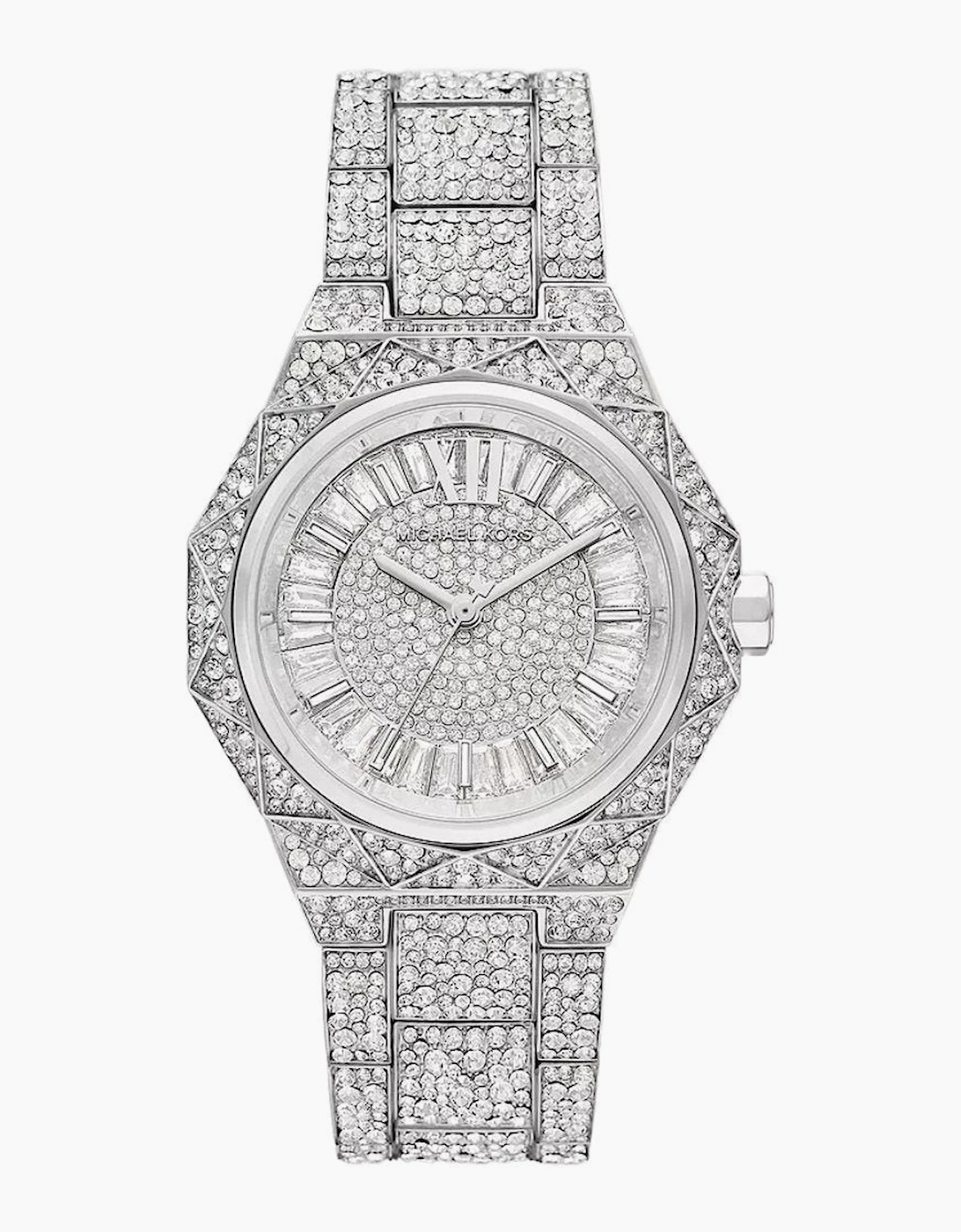 Michael Kors Women's Michael Kors MK4691 Raquel Pavé Ladies Watch - Silver
