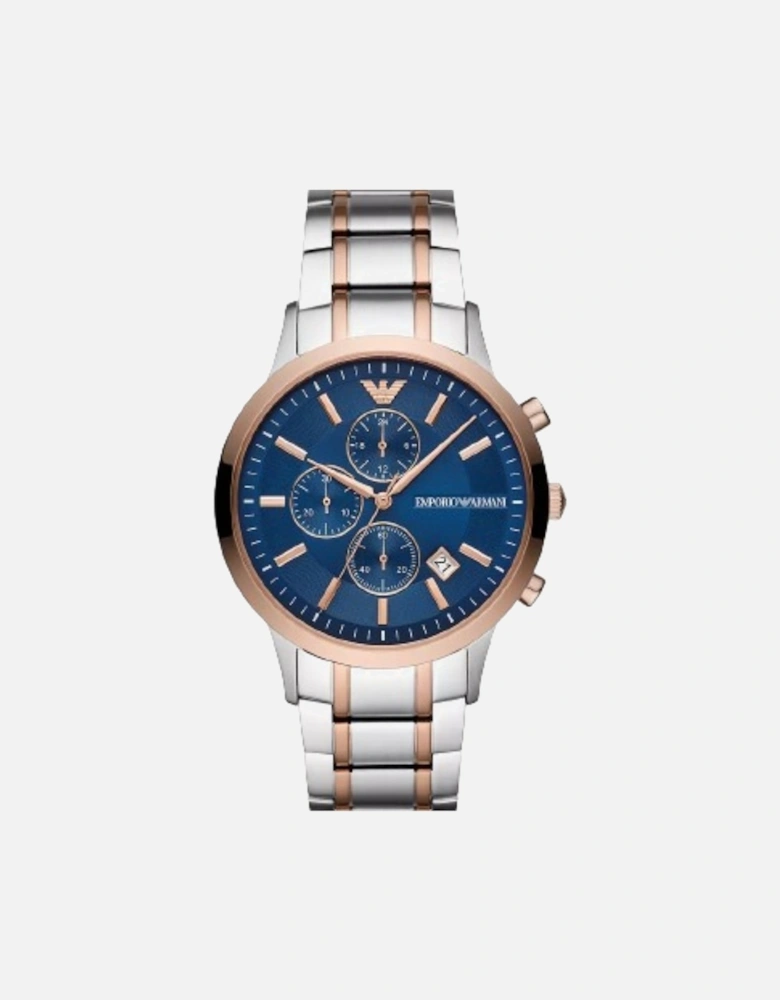 AR80025 Two-Tone Chronograph Men's Watch