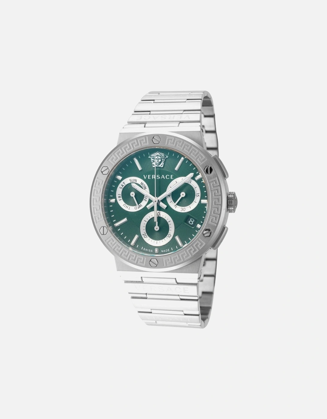 VEZ900121 Greca Logo Chrono Luxury Men's Watch