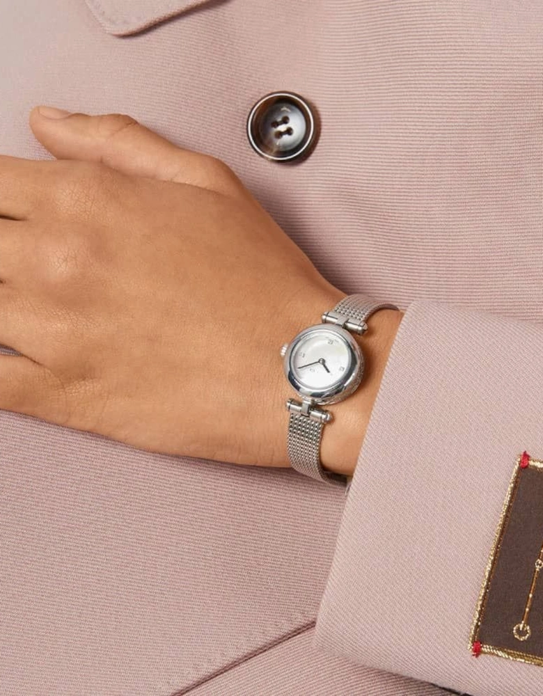 YA141512 Mother Of Pearl Diamond Dot Dial Ladies Watch