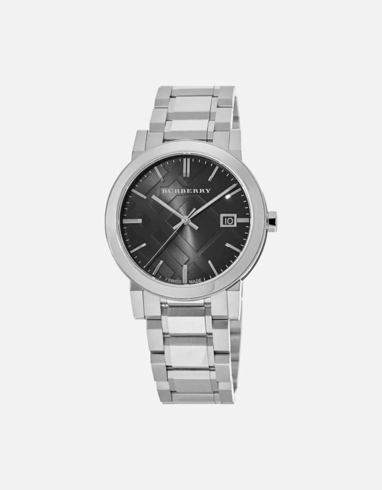 BU9001 Black Dial Stainless Steel Unisex Watch