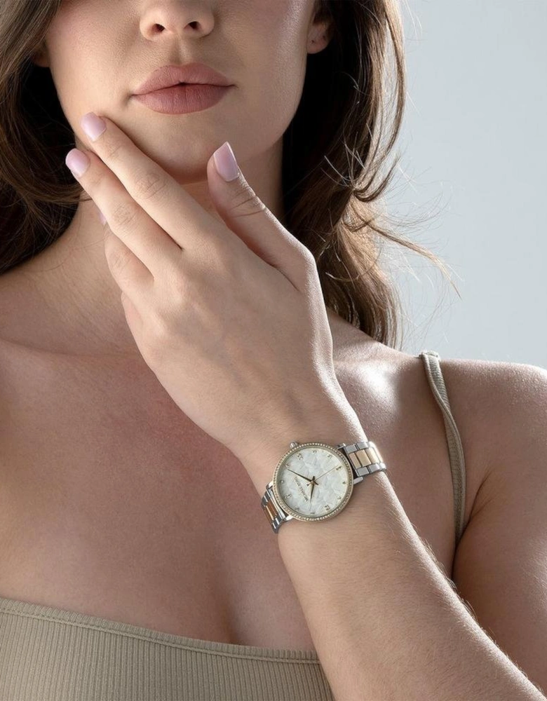 MK4595 Pyper Two-Tone Bracelet Ladies Watch