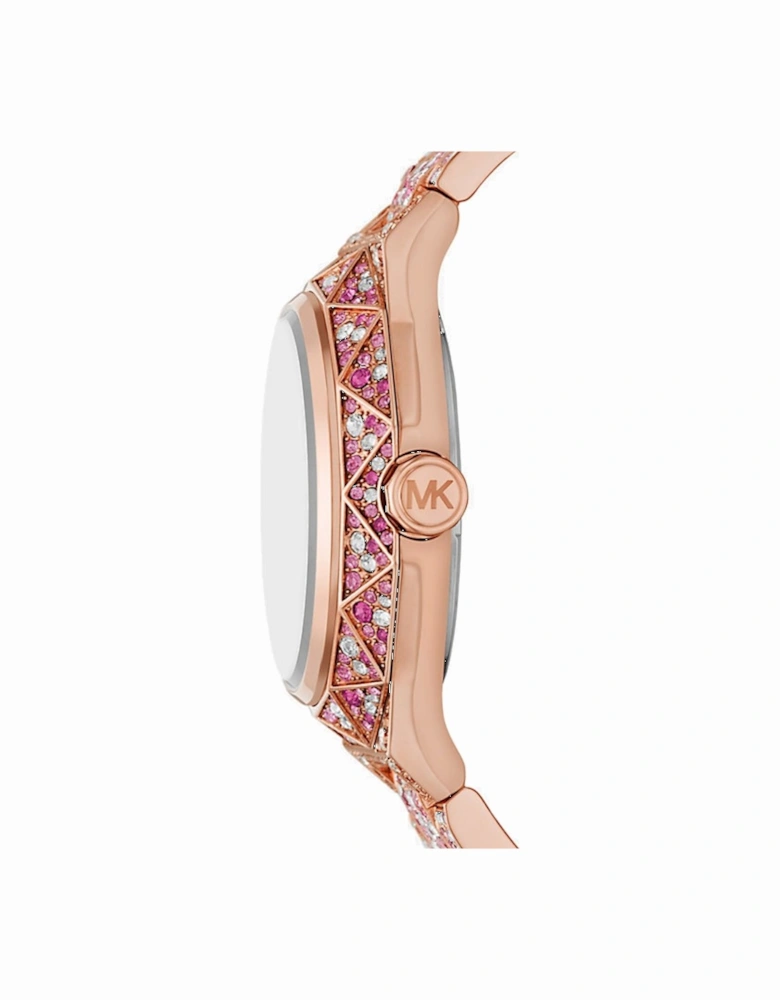 MK7343 Pave Rose Gold-Tone Ladies Watch