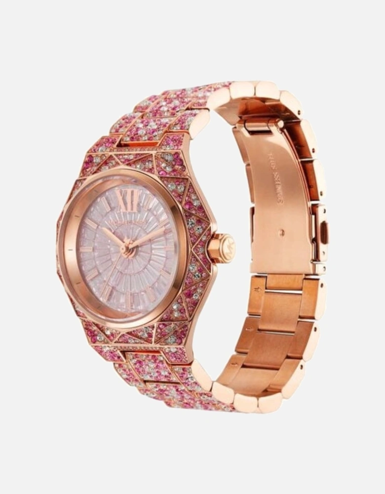 MK7343 Pave Rose Gold-Tone Ladies Watch