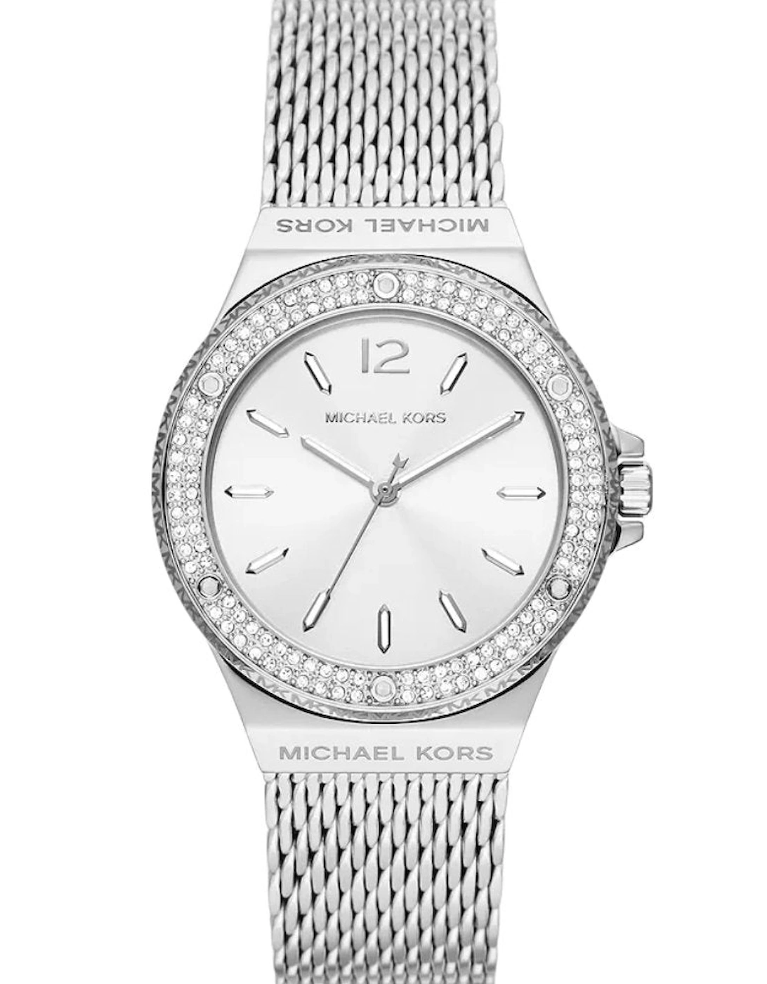 Michael Kors Women's Michael Kors MK7337 Lennox Mesh Ladies Watch - Silver