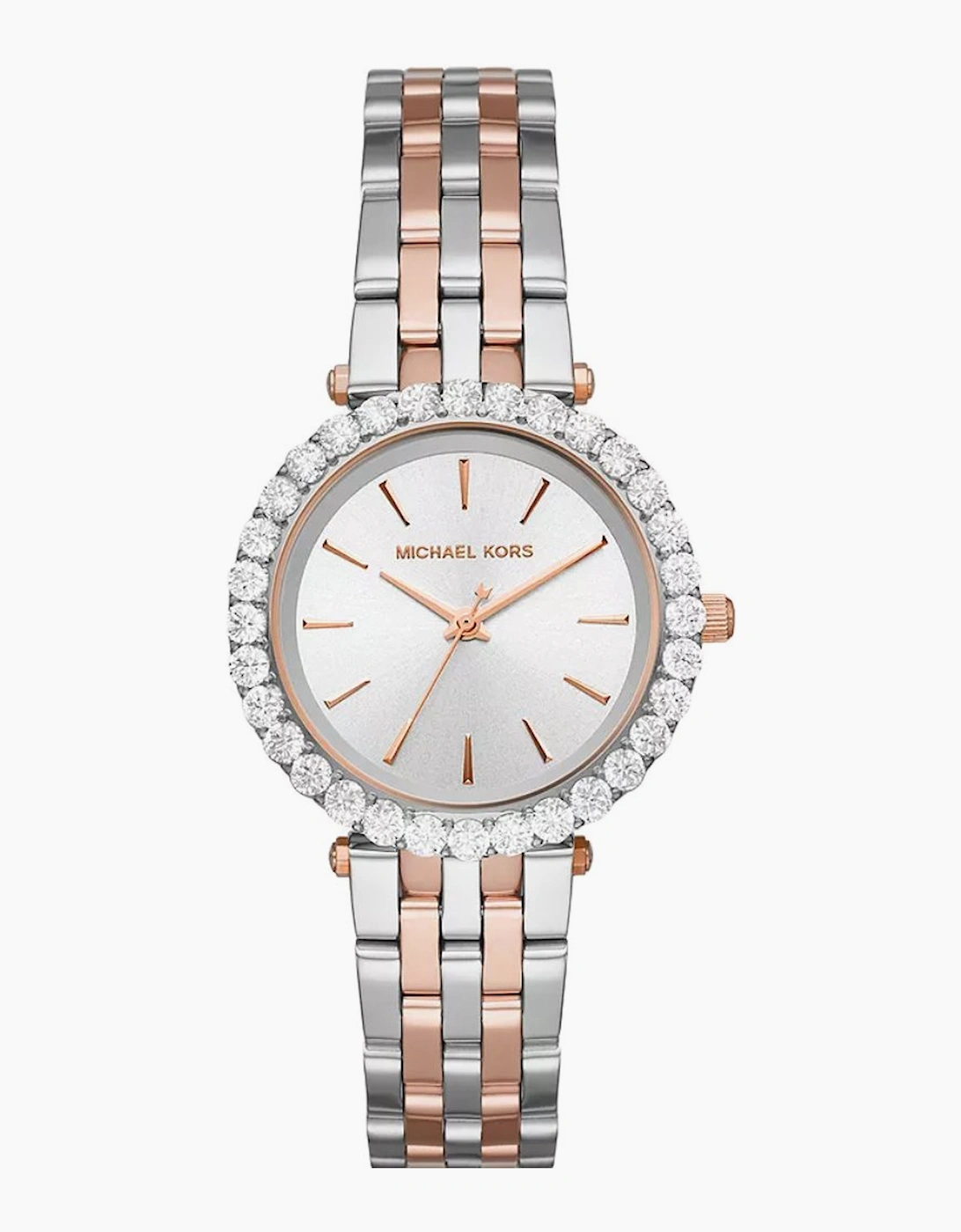 Women's Michael Kors MK4515 MINI DARCI Two-Tone Ladies Watch - Silver