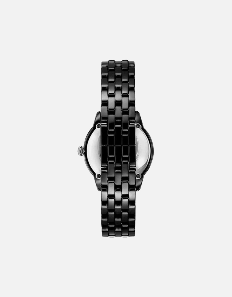 AR1478 Ladies Ceramica Black Crystal Watch