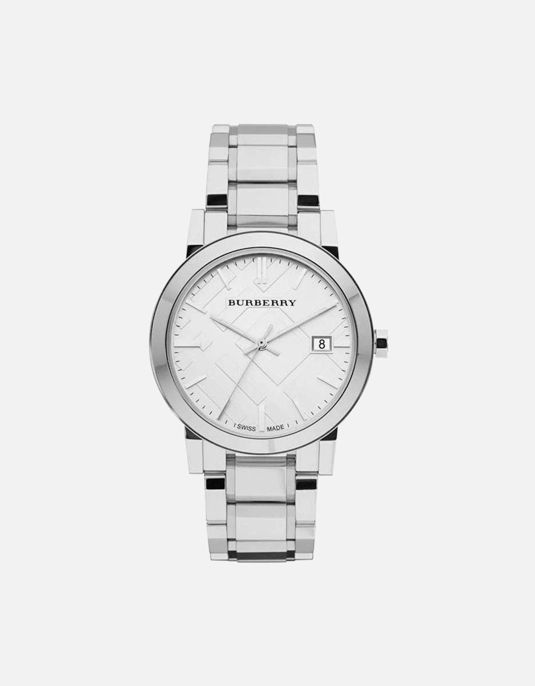 Burberry Burberry BU9000 Silver Dial Stainless Steel Unisex Watch