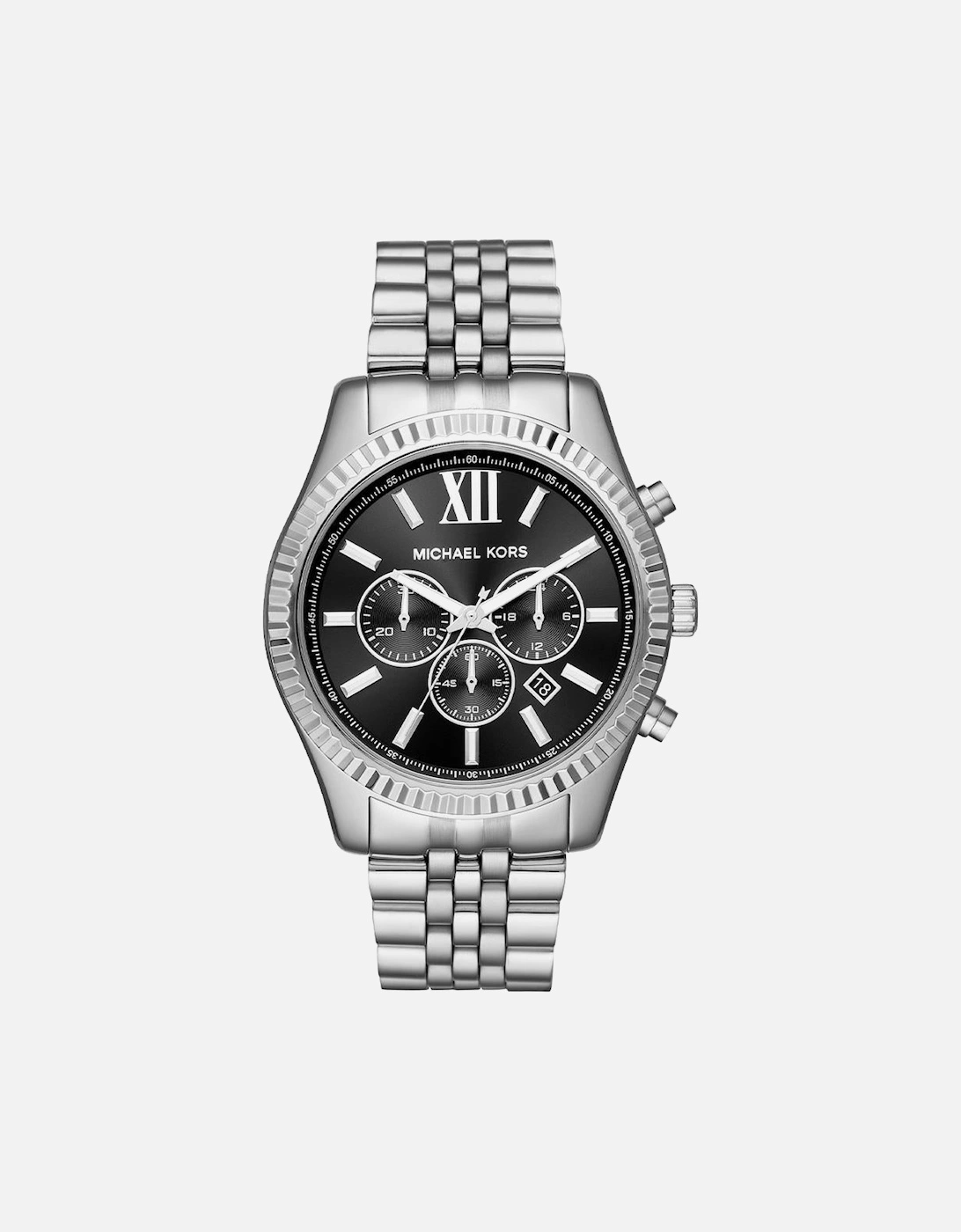 MK8602 Lexington Chronograph Black Dial Men's Watch, 5 of 4