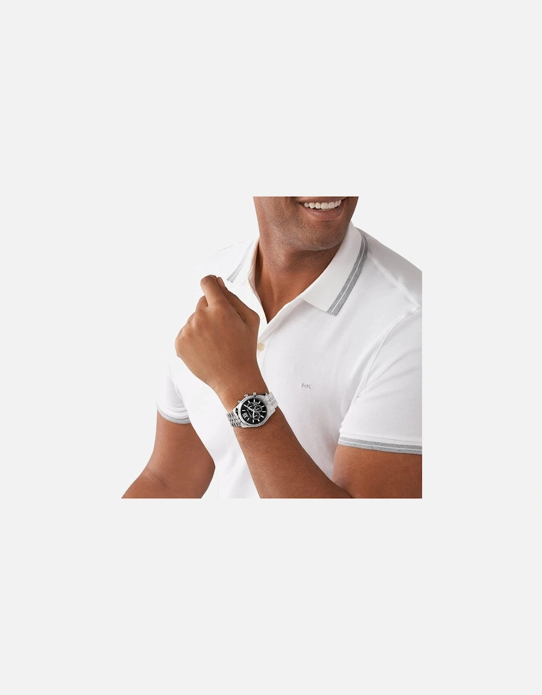 MK8602 Lexington Chronograph Black Dial Men's Watch